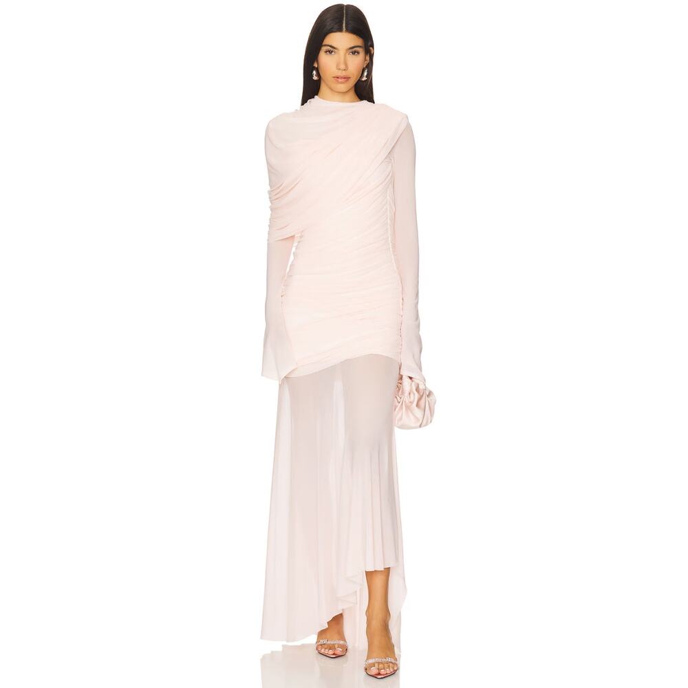 Deme by Gabriella Isla Dress in Baby Pink Women's XS Prom Wedding